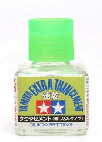 Tamiya 87182 Extra Thin Cement (Quick - Setting) 40ml