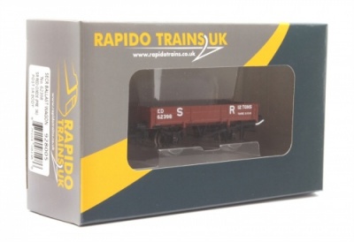 Rapido Trains UK 928005 2 plank Dia.1744 ballast open in SR red oxide  - 62398