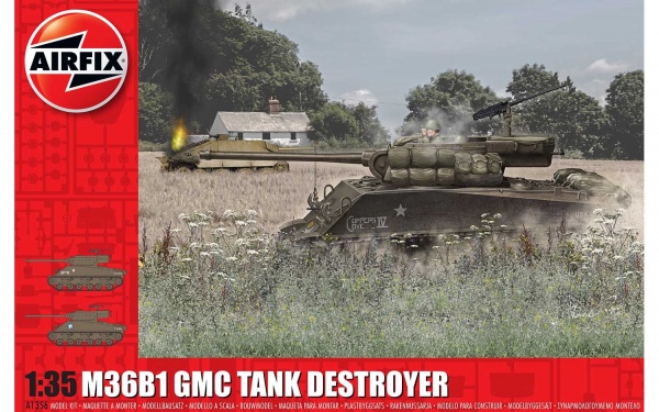 Airfix A1356 1:35 M36B1 GMC Tank Destroyer