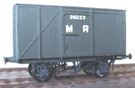 Cambrian C084W Midland Railway 10ton Van Kit 4mm (OO Gauge)