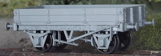 Cambrian C100W Cambrian Railways 2 Plank Dropside Wagon Kit 4mm (OO Gauge)