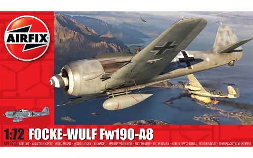 Airfix 1:72 A01020A Focke-Wulf Fw190-A8