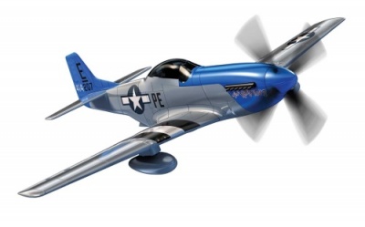 AIRFIX QuickBuild j6046 D-Day P-51D  Mustang Aircraft Model Kit