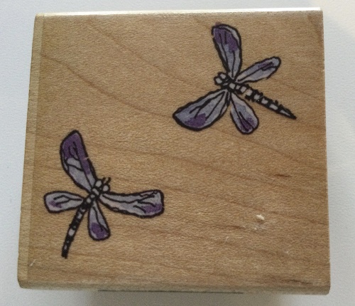 Penny Black 3211E Wooden Stamp Dragonflies