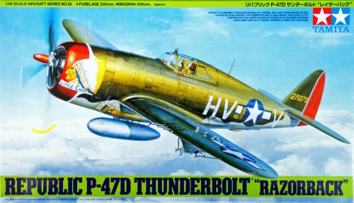 Tamiya 1/48 Republic P-47D Thunderbolt 'Razorback' 61086
