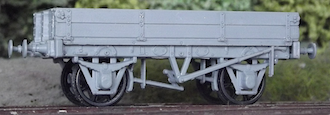 Cambrian C100W Cambrian Railways 2 Plank Dropside Wagon Kit 4mm (OO Gauge)